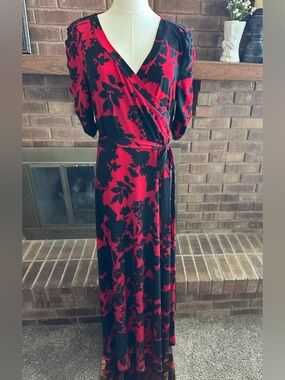 gibson latimer maxi dress Women's Gibson Latimer Maxi Dress Size XL Black & White Striped *NEW*